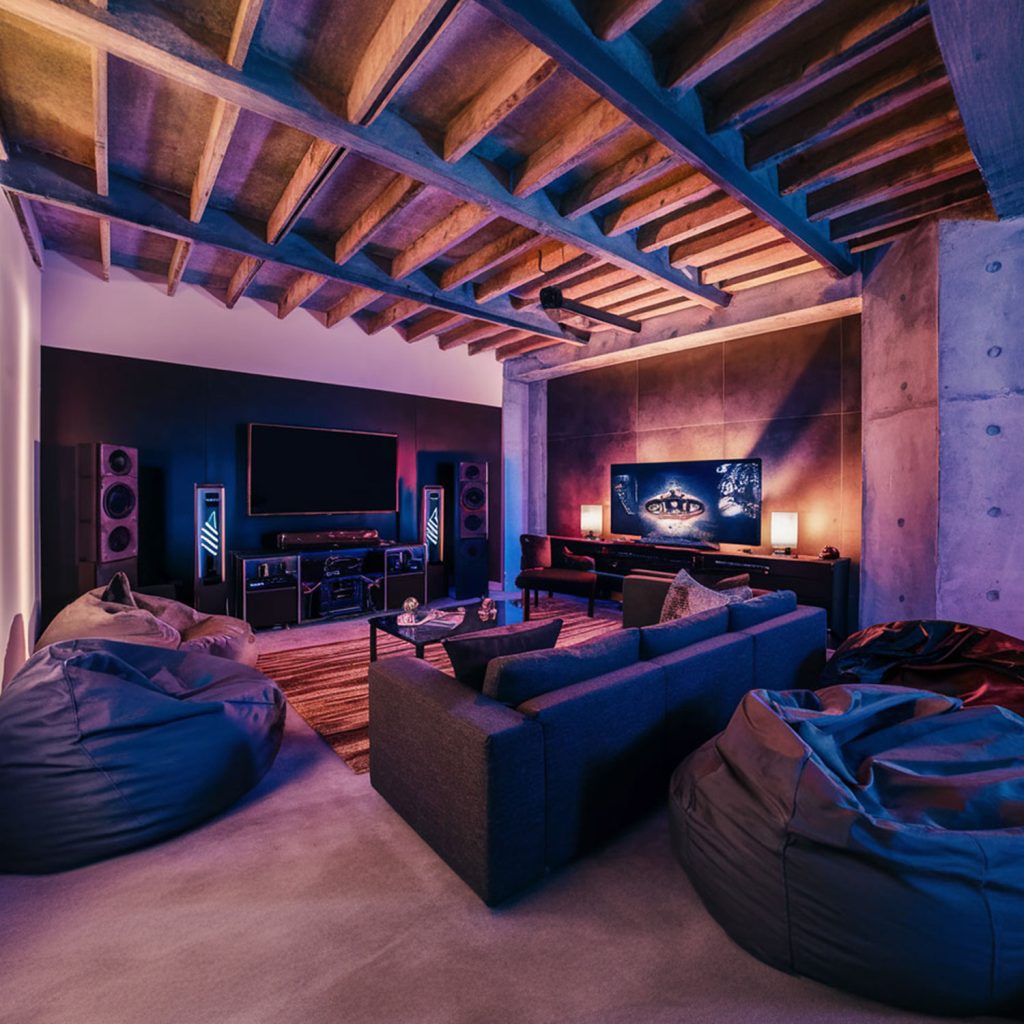 gamer man cave