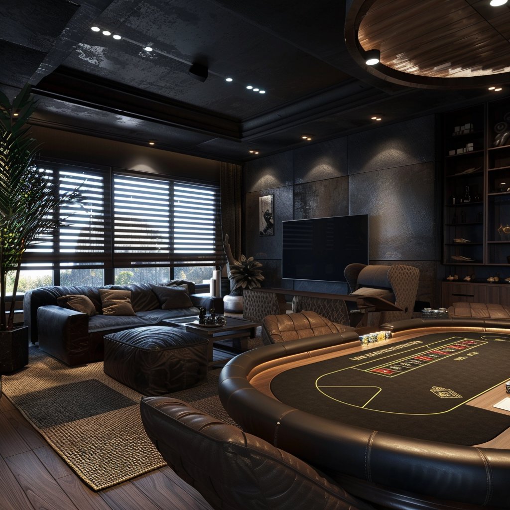 luxury man cave ideas