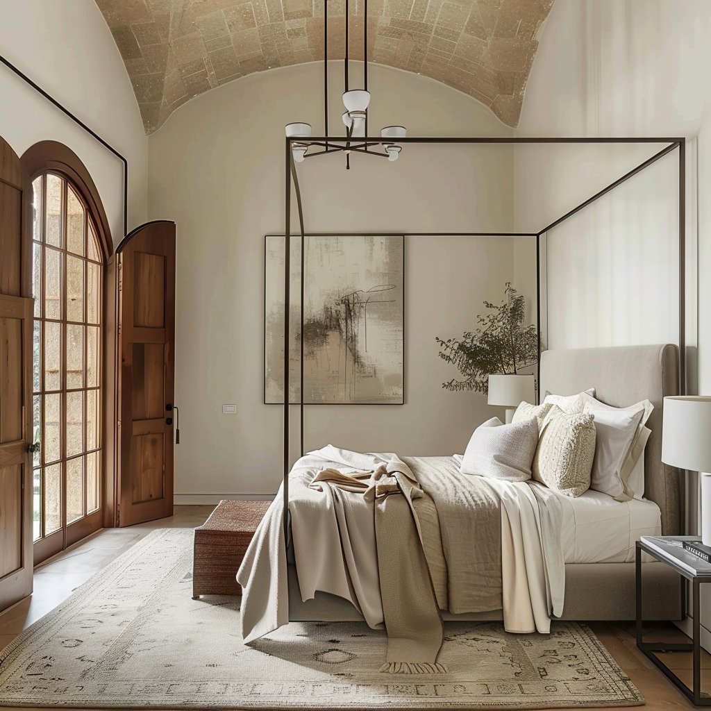 spanish mediterranean house interior