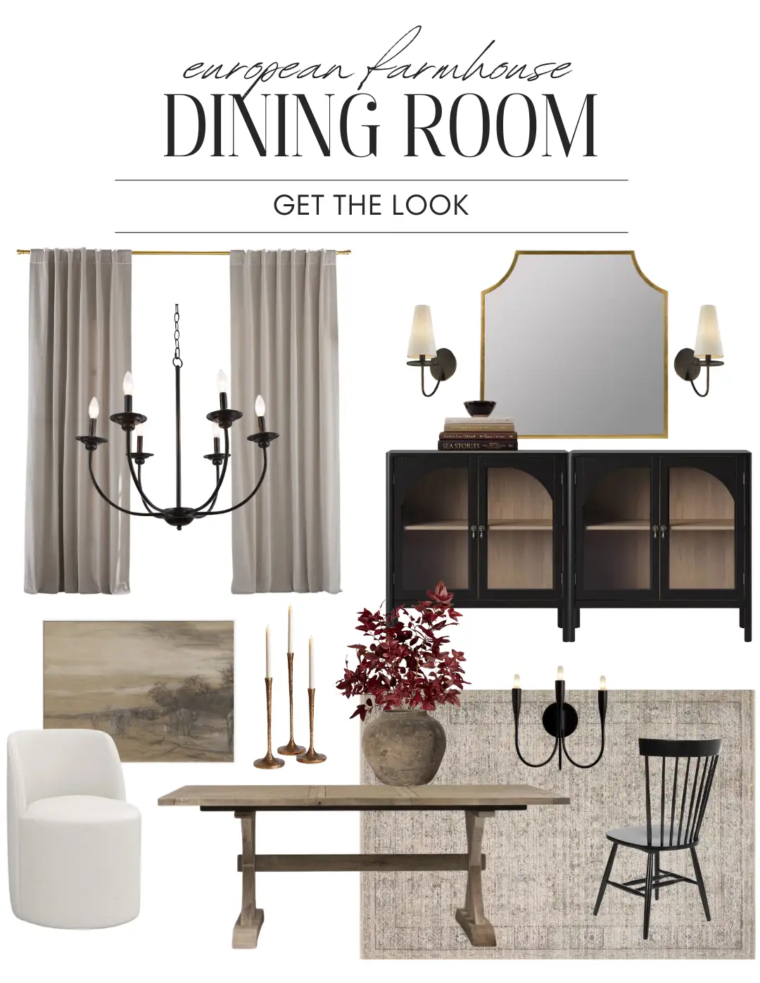 farmhouse dining room
