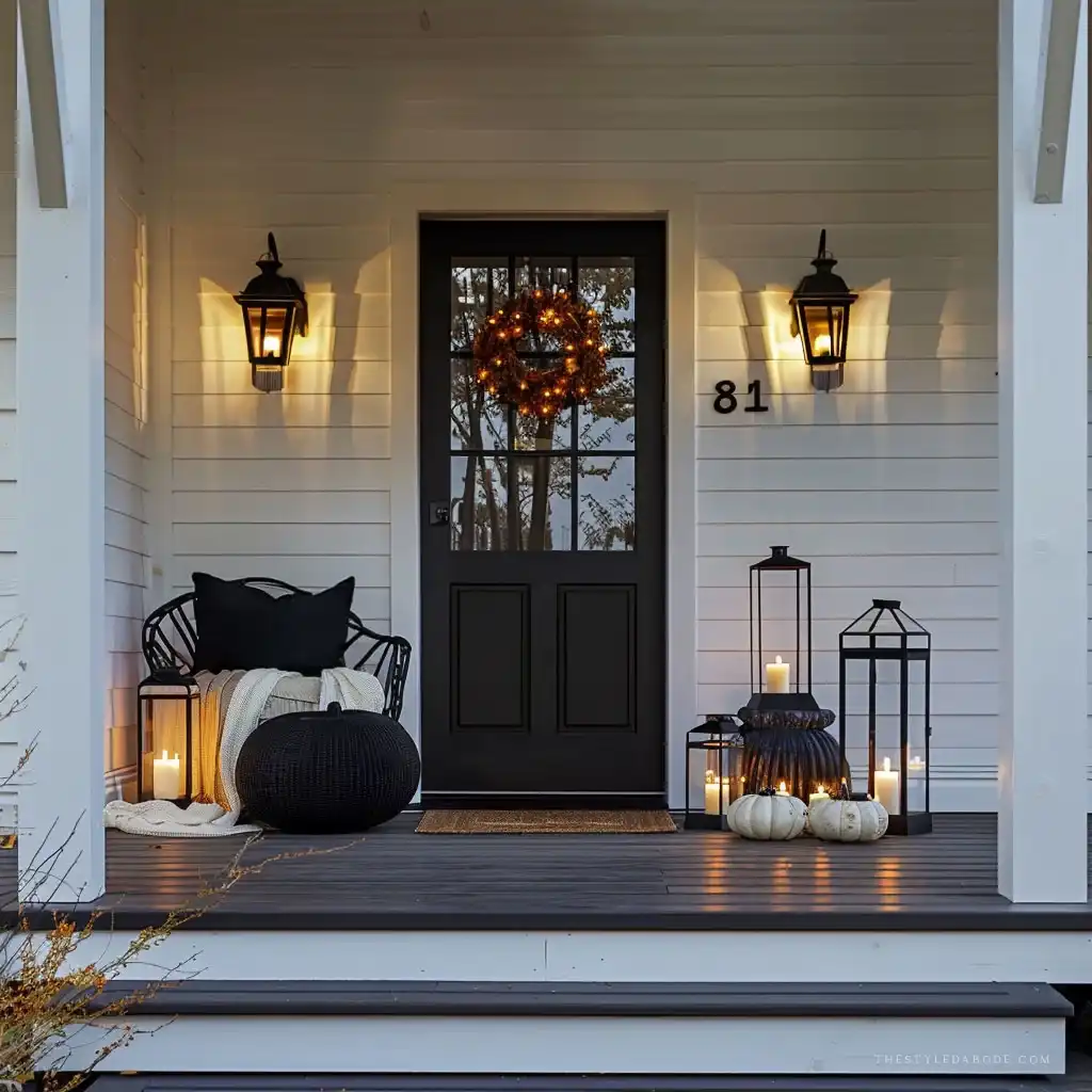 halloween porch decor