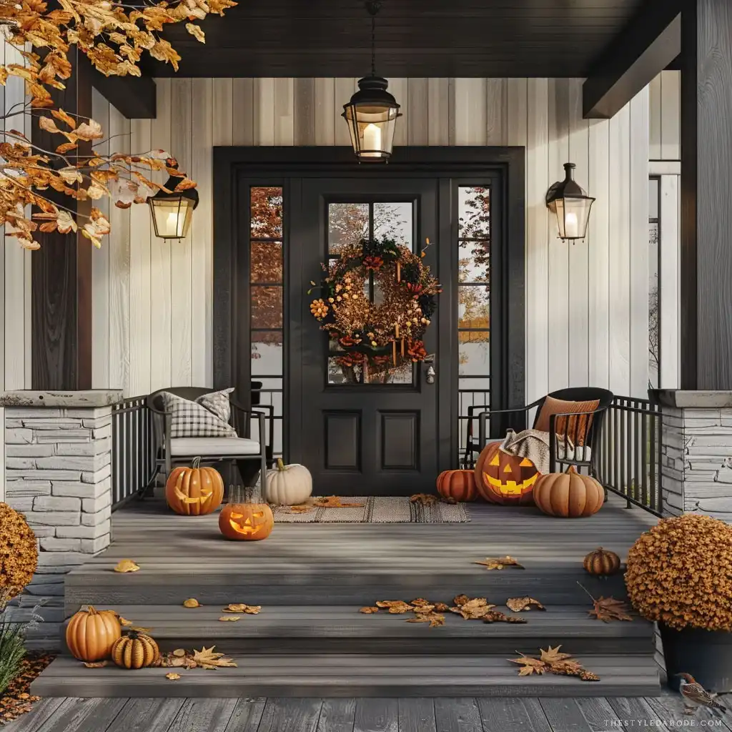 halloween porch ideas
