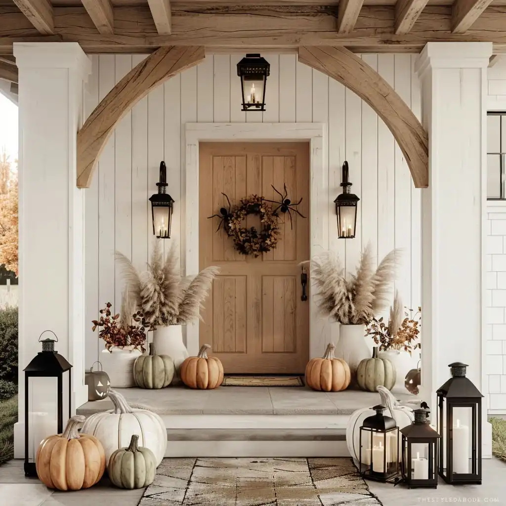 halloween porch