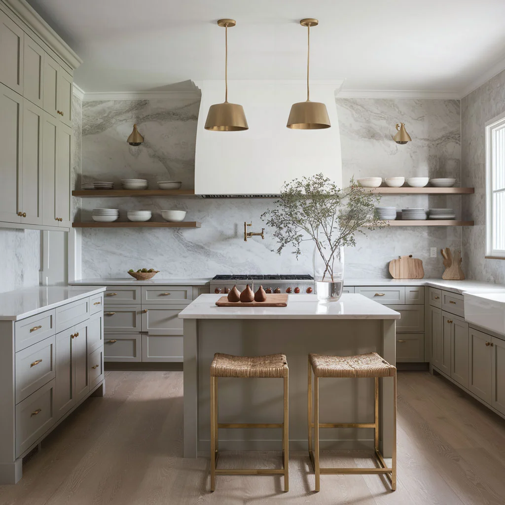 kitchen island with seating