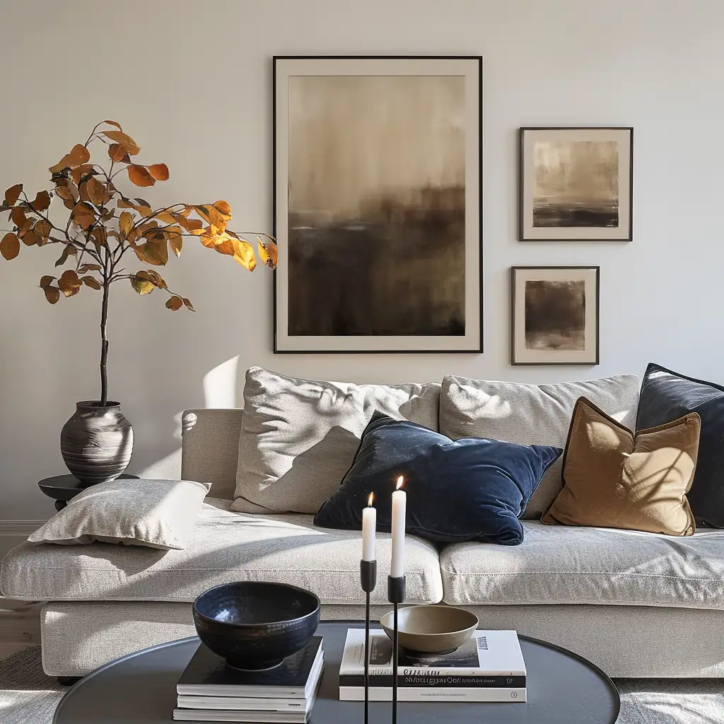 minimalist fall decor