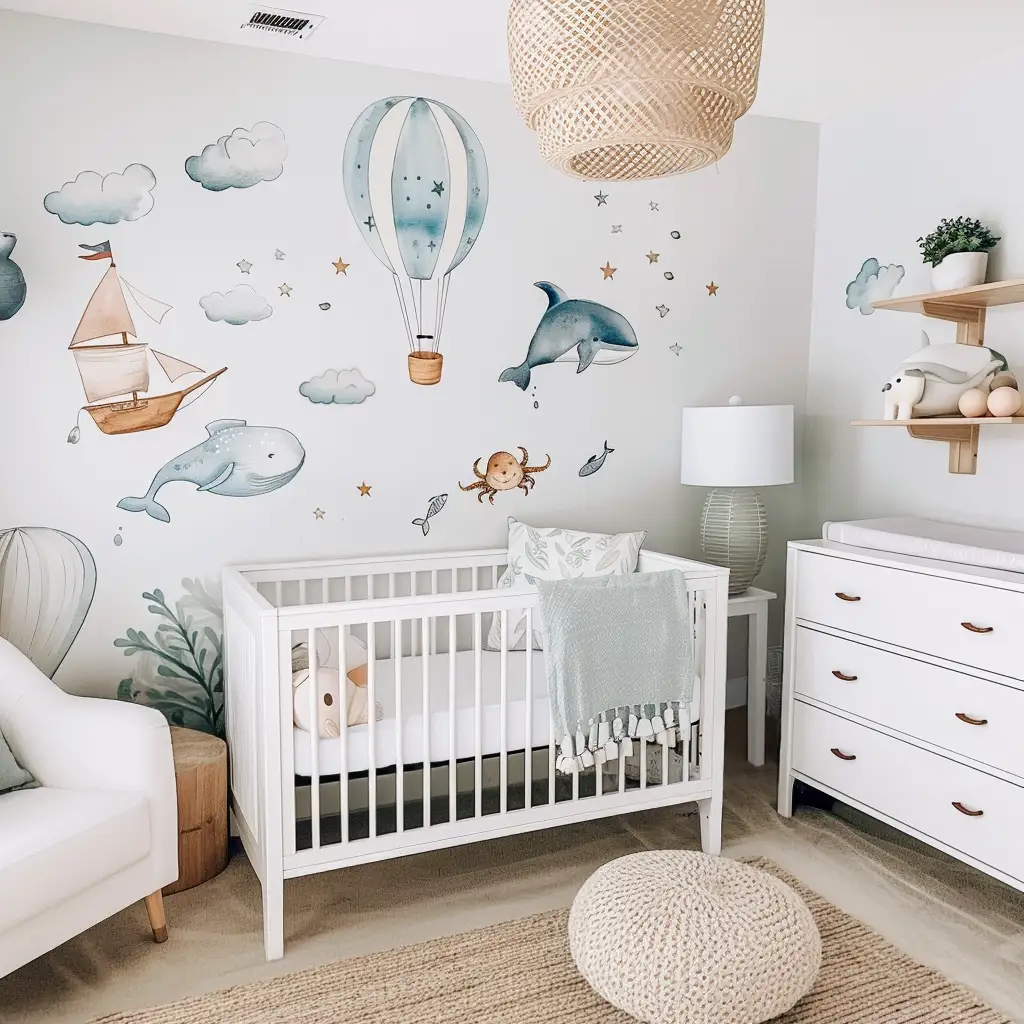 ocean wall decal
