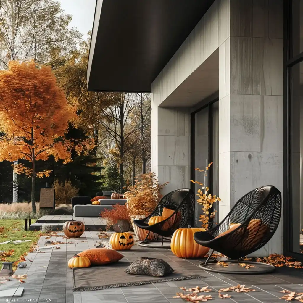 outdoor halloween decor