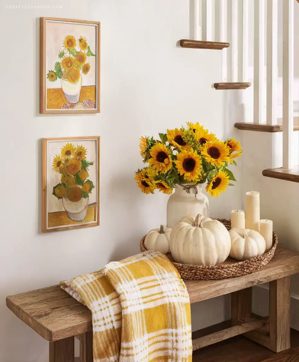 fall entryway