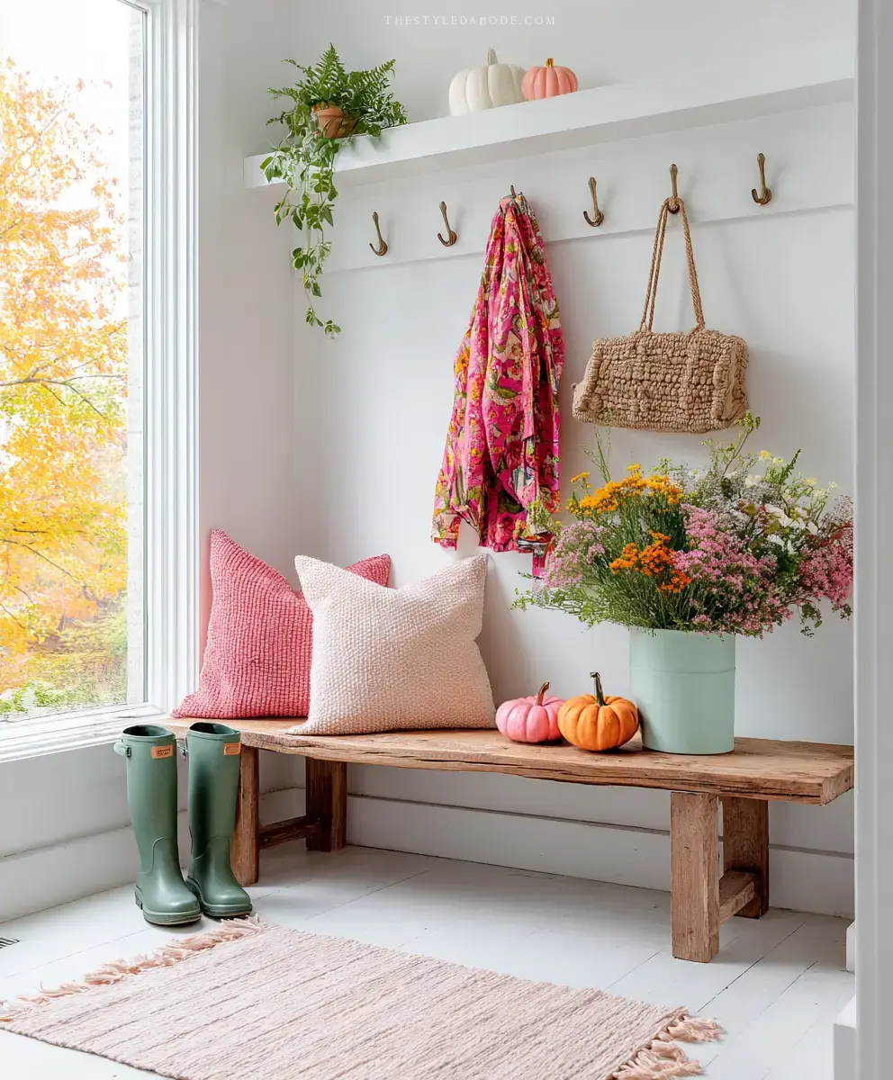 fall entryway