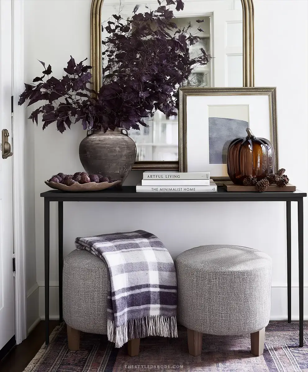 fall entryway