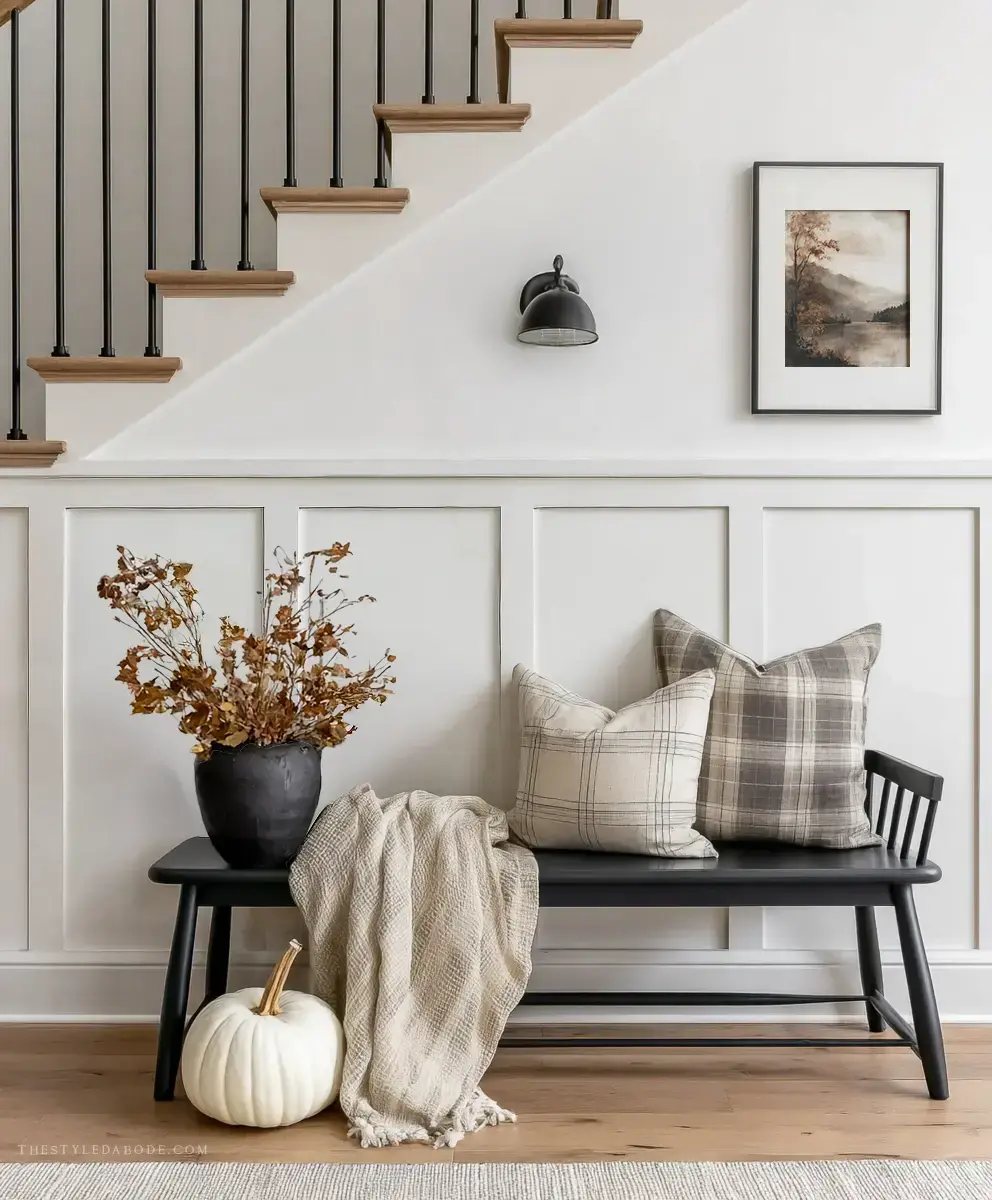 fall entryway