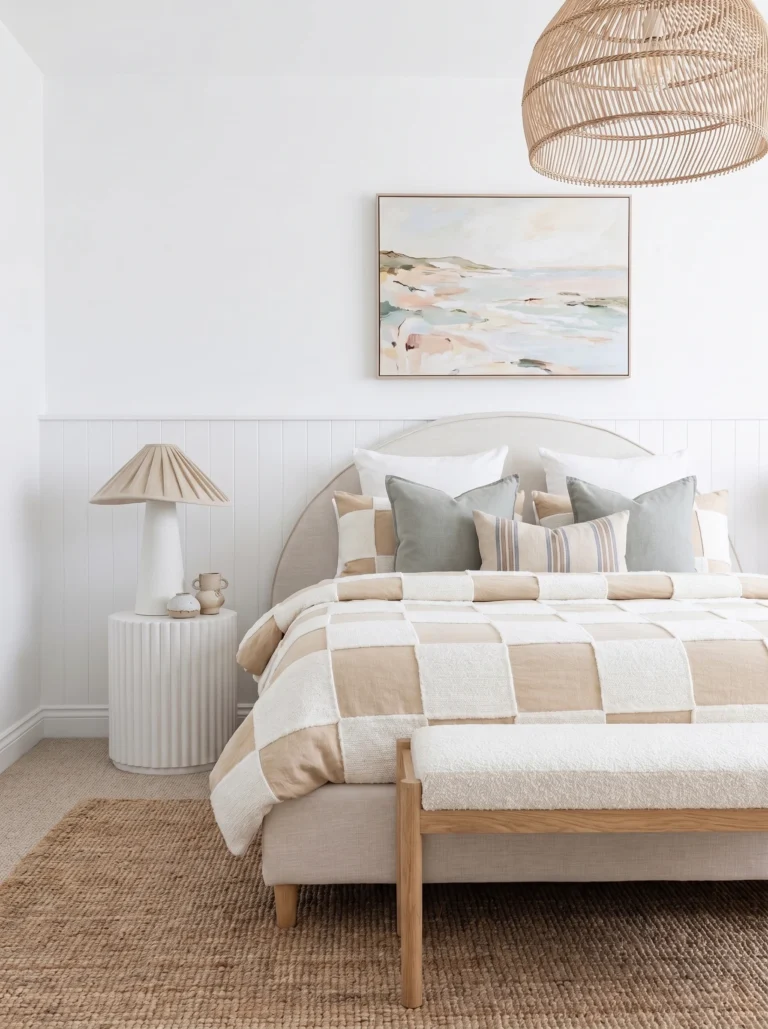 Coastal Bedroom Ideas: How to Incorporate Beachy Color Into Your Neutral Bedroom